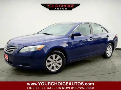 Blue 2007 Toyota Camry Hybrid Base 4dr Sedan for sale in Joliet, IL