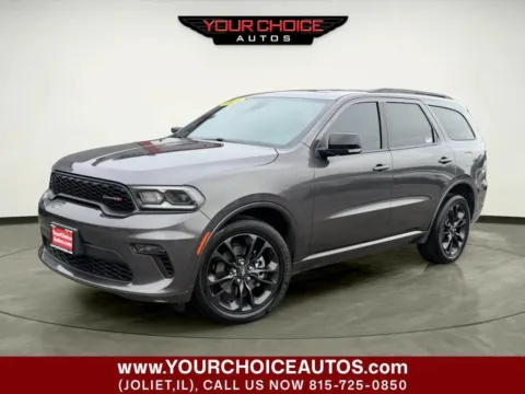 Gray 2021 Dodge Durango GT Plus for sale in Joliet, IL