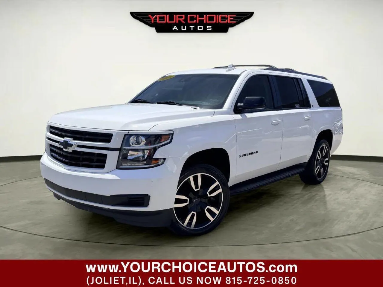 White 2019 Chevrolet Suburban LT for sale in Joliet, IL
