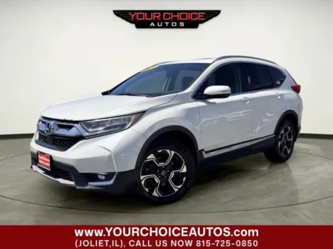 White 2017 Honda CR-V Touring for sale in Joliet, IL