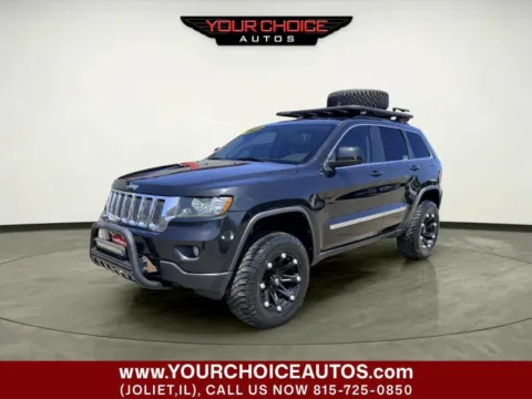 Black 2012 Jeep Grand Cherokee Laredo for sale in Joliet, IL