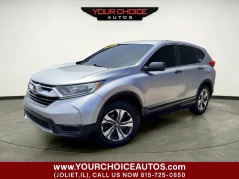 Silver 2017 Honda CR-V LX for sale in Joliet, IL
