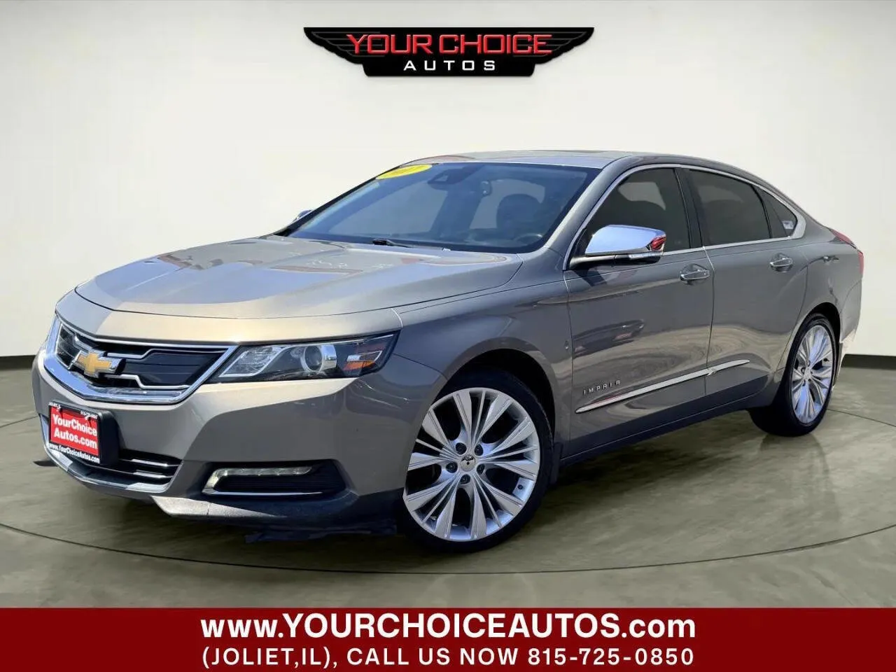 Gray 2017 Chevrolet Impala Premier for sale in Joliet, IL