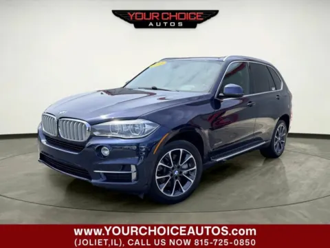 Blue 2018 BMW X5 xDrive50i for sale in Joliet, IL
