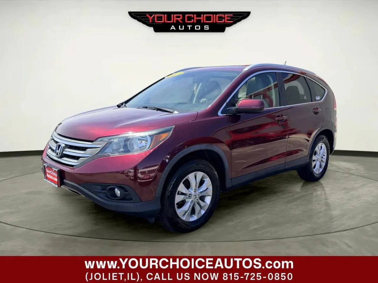 Red 2013 Honda CR-V EX-L for sale in Joliet, IL