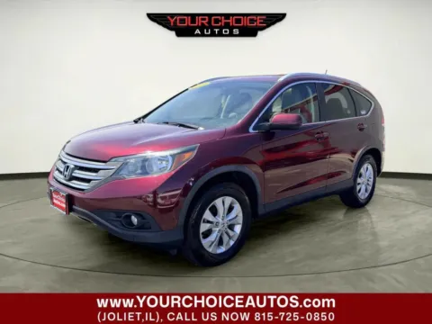 Red 2013 Honda CR-V EX-L for sale in Joliet, IL