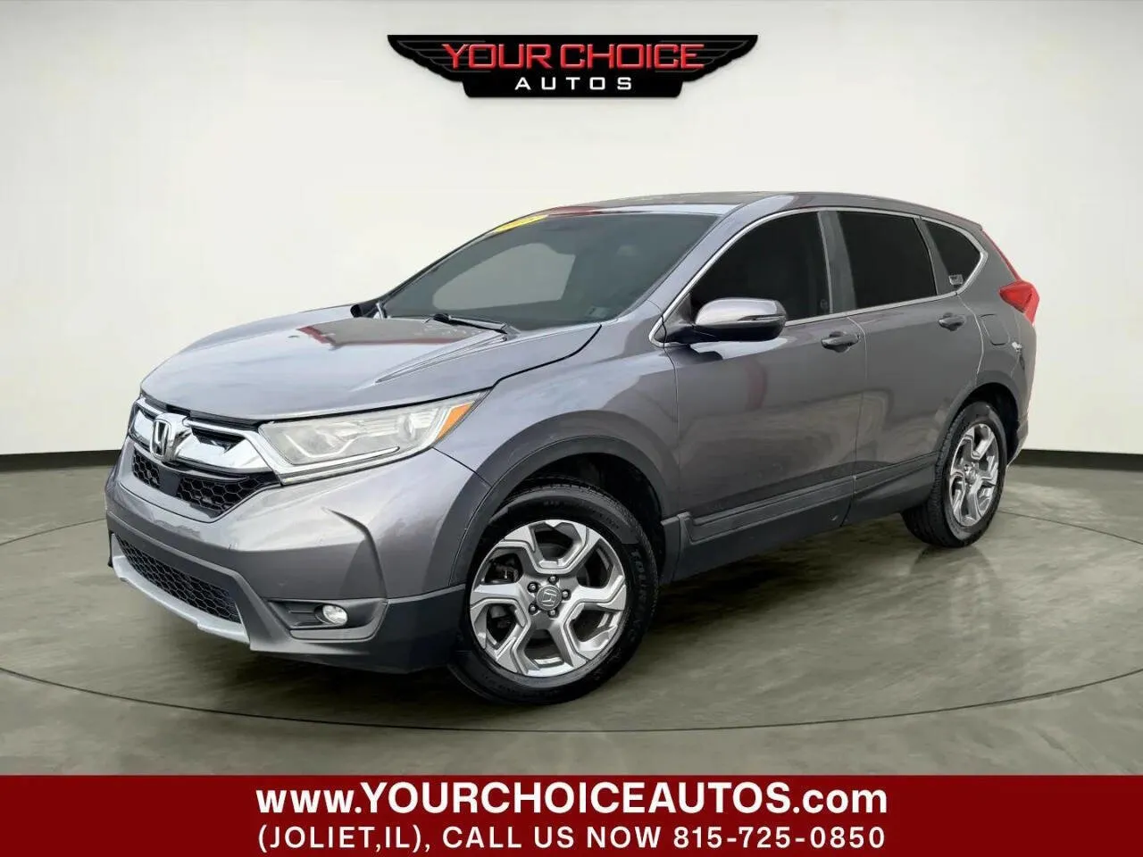 Gray 2018 Honda CR-V EX-L for sale in Joliet, IL
