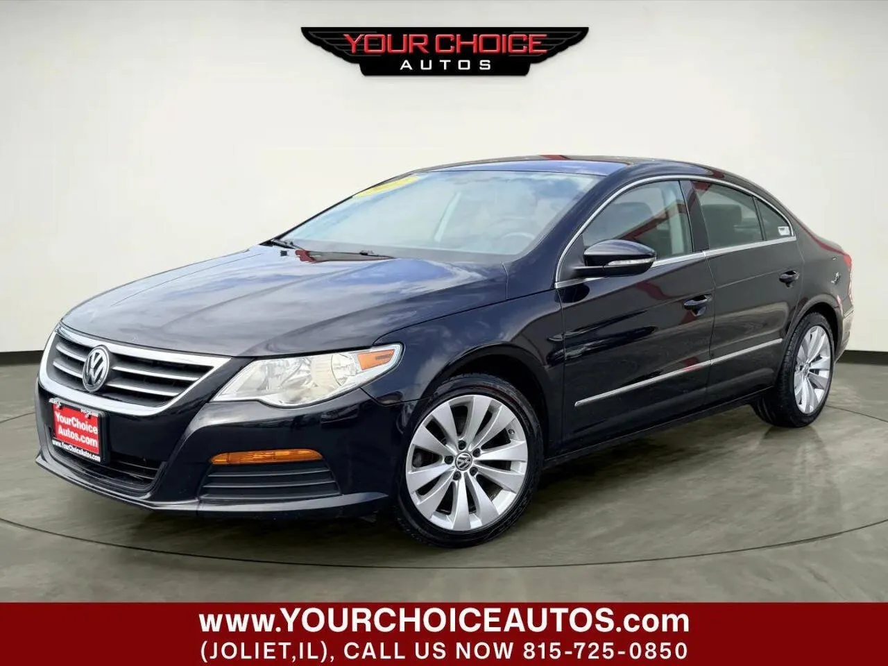 Black 2012 Volkswagen CC R Line PZEV 4dr Sedan 6A for sale in Joliet, IL