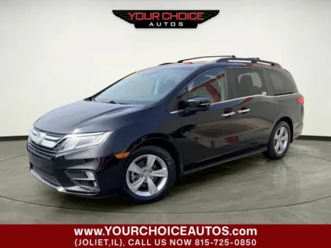Gray 2019 Honda Odyssey EX L 4dr Mini Van for sale in Joliet, IL