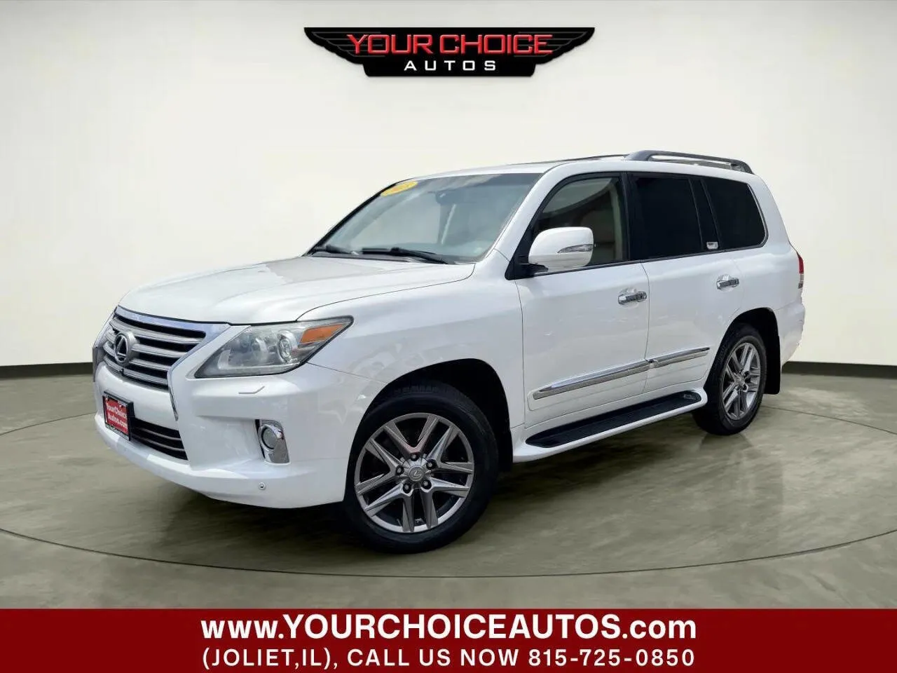 White 2013 Lexus LX 570 Base AWD 4dr SUV for sale in Joliet, IL