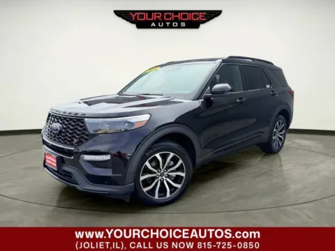 Black 2020 Ford Explorer ST for sale in Joliet, IL