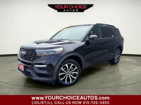 Black 2020 Ford Explorer ST for sale in Joliet, IL
