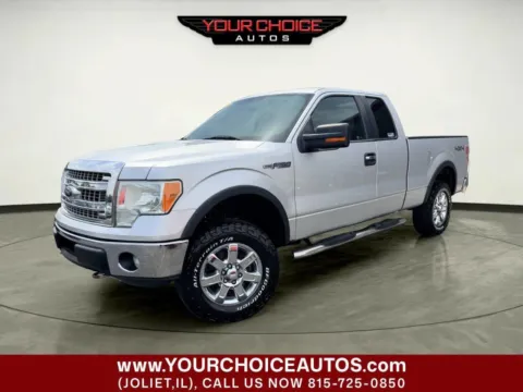 Silver 2013 Ford F-150 XLT 4x4 4dr SuperCab Styleside 6.5 ft. SB for sale in Joliet, IL