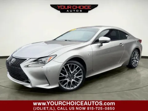 Gray 2015 Lexus RC 350 Base AWD 2dr Coupe for sale in Joliet, IL