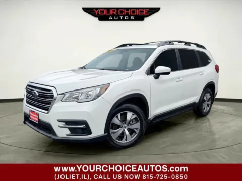 White 2020 Subaru Ascent Premium for sale in Joliet, IL