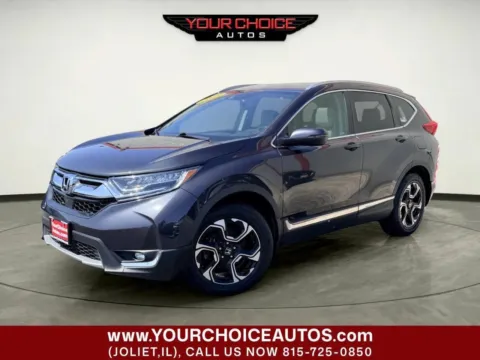 Gray 2019 Honda CR-V Touring for sale in Joliet, IL