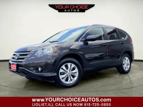 Black 2014 Honda CR-V EX-L for sale in Joliet, IL