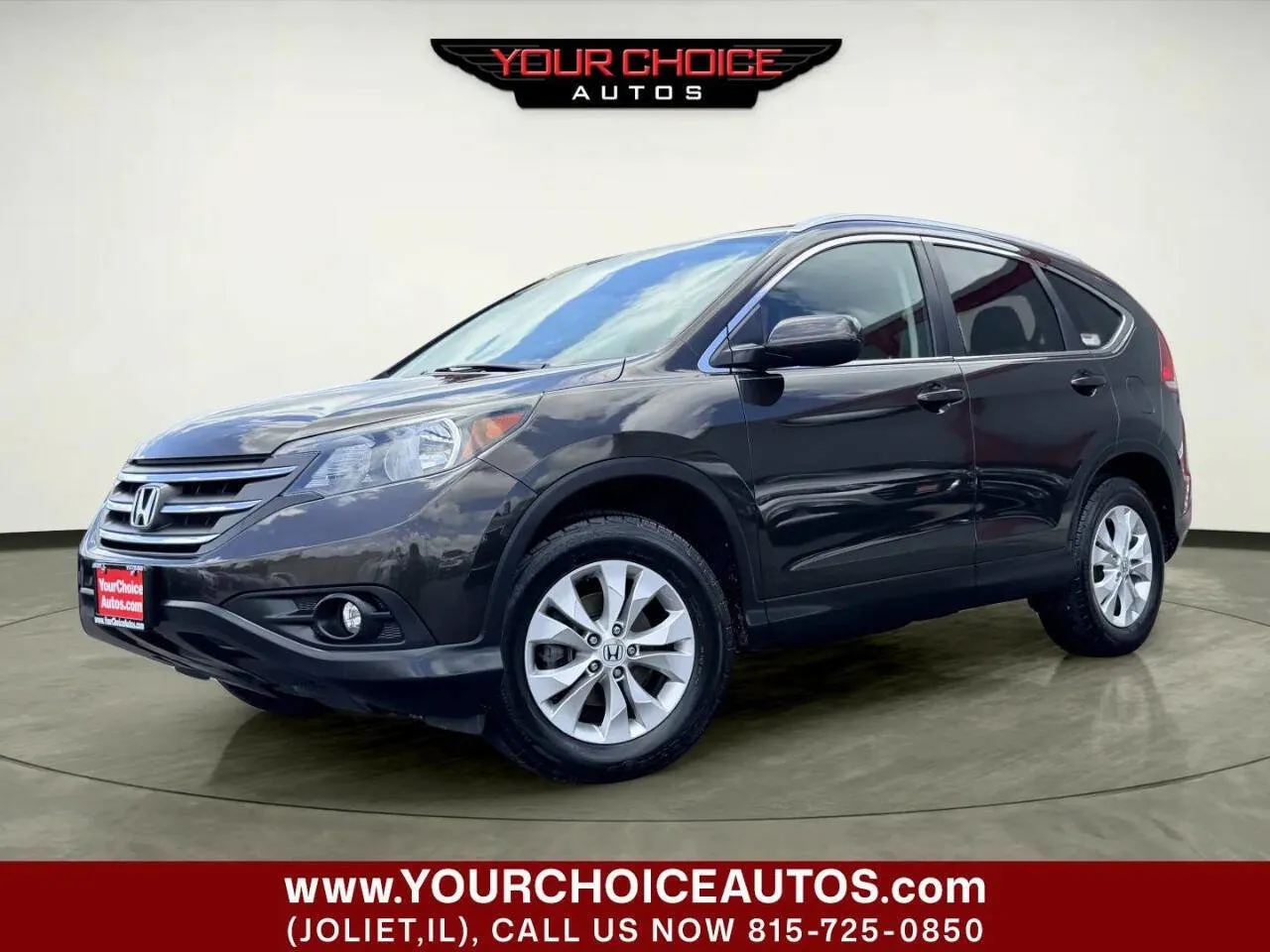 Black 2014 Honda CR-V EX-L for sale in Joliet, IL