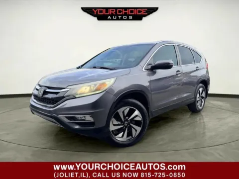 Gray 2016 Honda CR-V Touring for sale in Joliet, IL