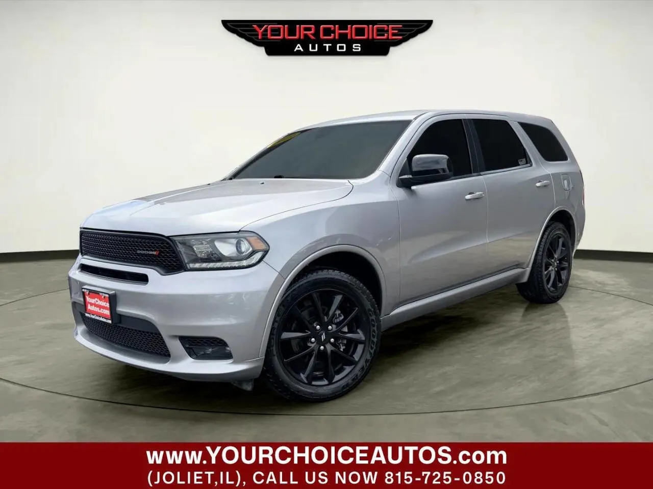 Silver 2019 Dodge Durango GT for sale in Joliet, IL