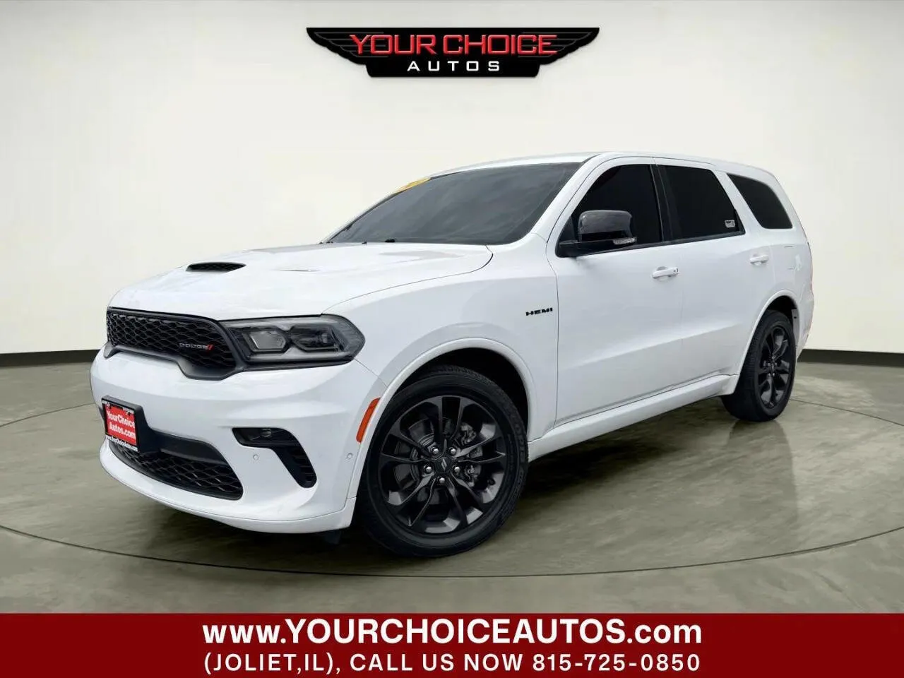 White 2021 Dodge Durango R/T for sale in Joliet, IL
