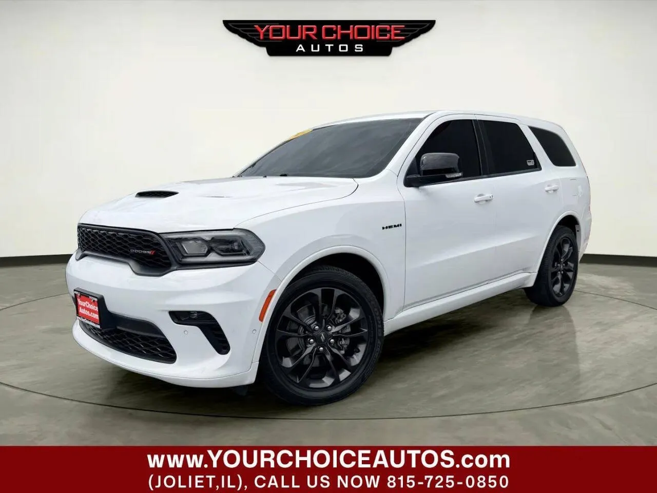 White 2021 Dodge Durango R/T for sale in Joliet, IL