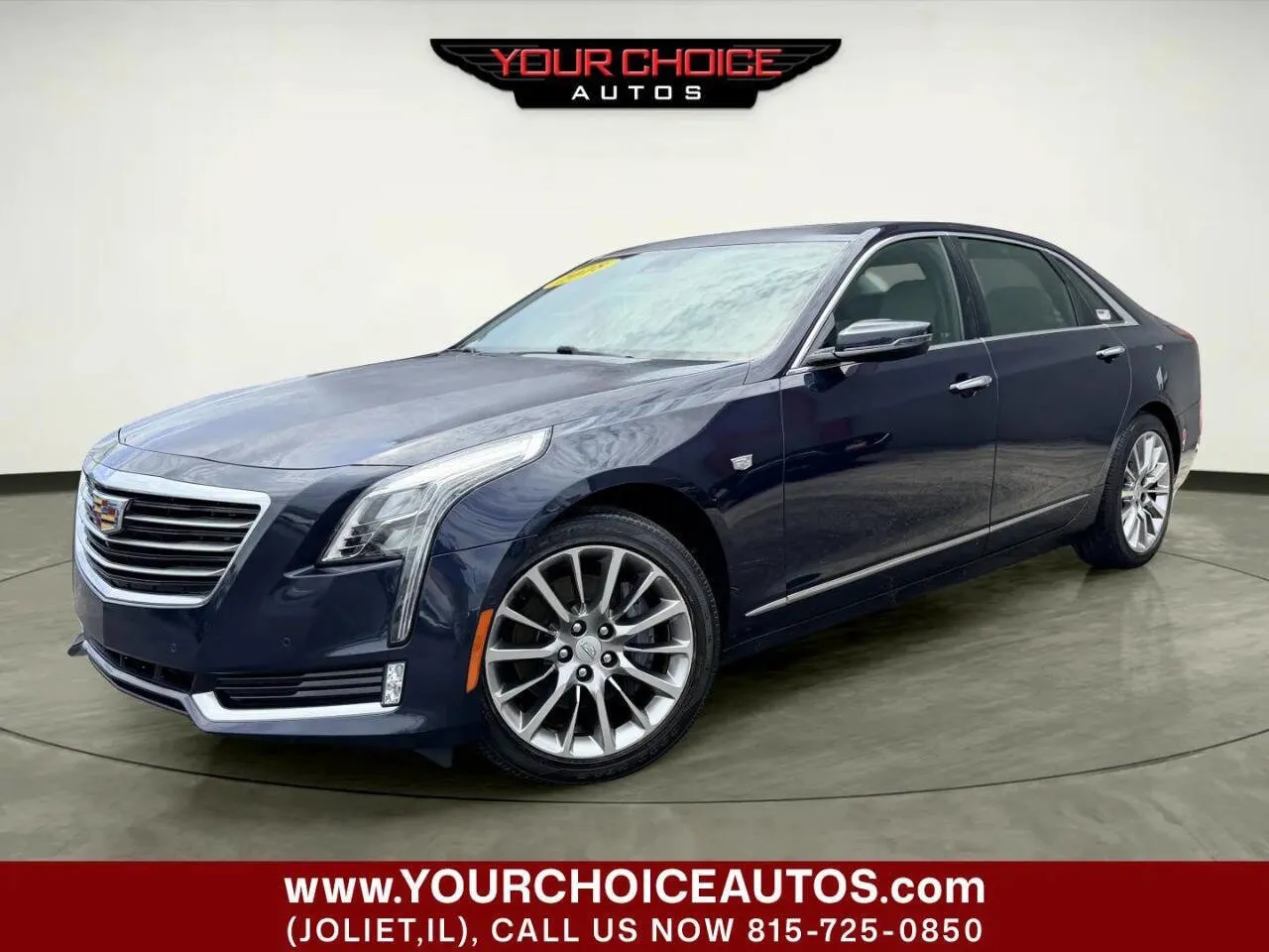 Blue 2018 Cadillac CT6 Luxury AWD for sale in Joliet, IL