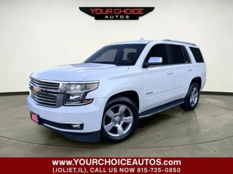 White 2017 Chevrolet Tahoe Premier for sale in Joliet, IL