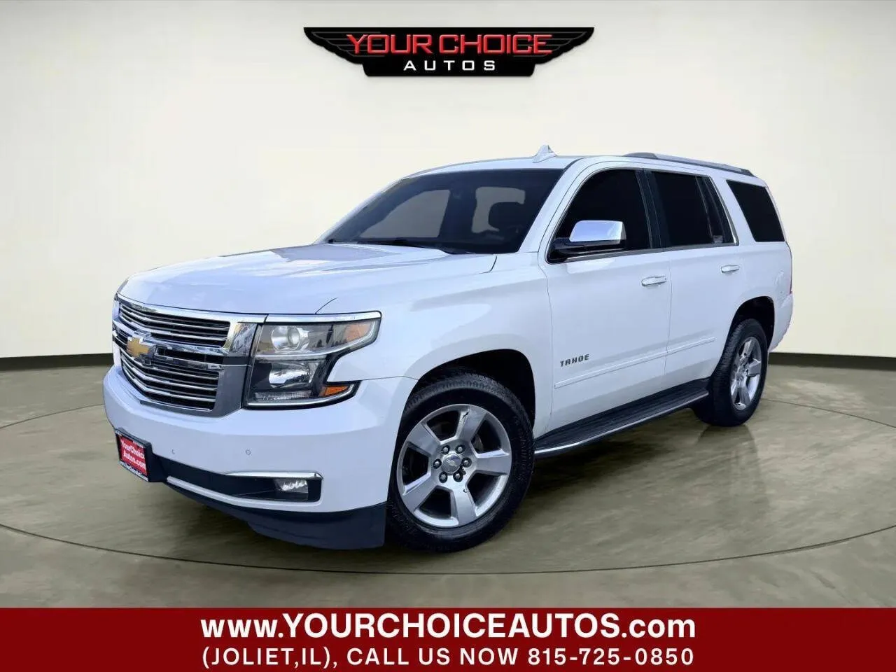 White 2017 Chevrolet Tahoe Premier for sale in Joliet, IL