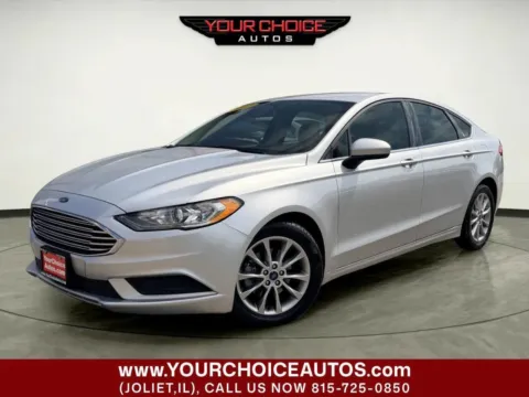 Silver 2017 Ford Fusion SE for sale in Joliet, IL