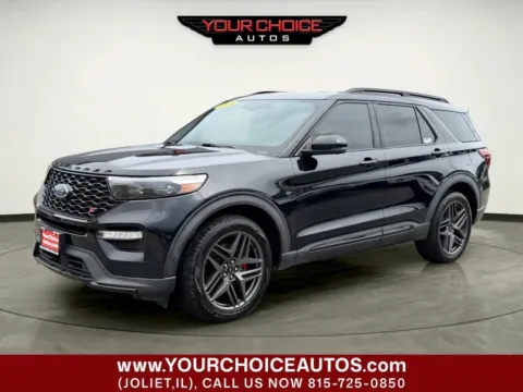 Black 2020 Ford Explorer ST for sale in Joliet, IL