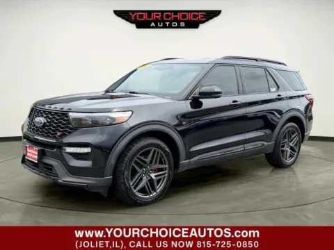 Black 2020 Ford Explorer ST for sale in Joliet, IL