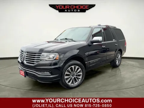 Black 2015 Lincoln Navigator Base 4x4 4dr SUV for sale in Joliet, IL
