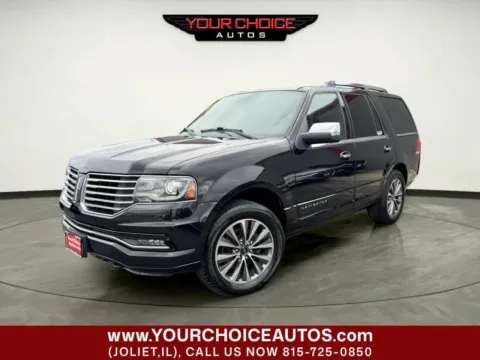 Black 2015 Lincoln Navigator Base 4x4 4dr SUV for sale in Joliet, IL