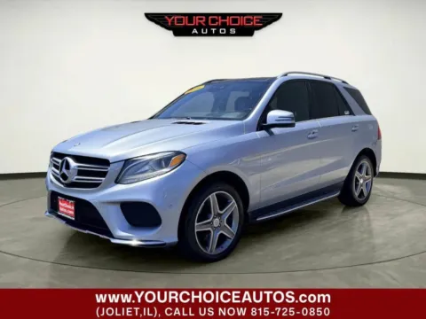 Blue 2016 Mercedes-Benz GLE 400 for sale in Joliet, IL