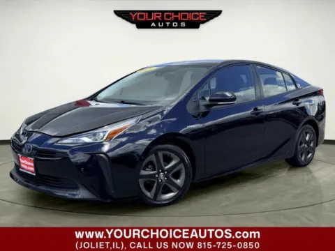 Black 2021 Toyota Prius XLE 4dr Hatchback for sale in Joliet, IL