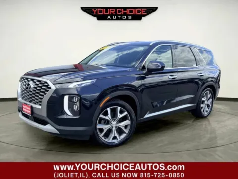 Blue 2022 Hyundai Palisade SEL for sale in Joliet, IL
