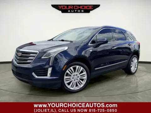 Blue 2017 Cadillac XT5 Premium Luxury FWD for sale in Joliet, IL