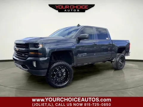Gray 2017 Chevrolet Silverado 1500 LT for sale in Joliet, IL