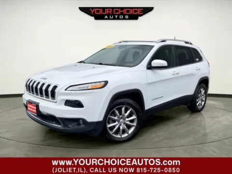 White 2018 Jeep Cherokee Limited for sale in Joliet, IL