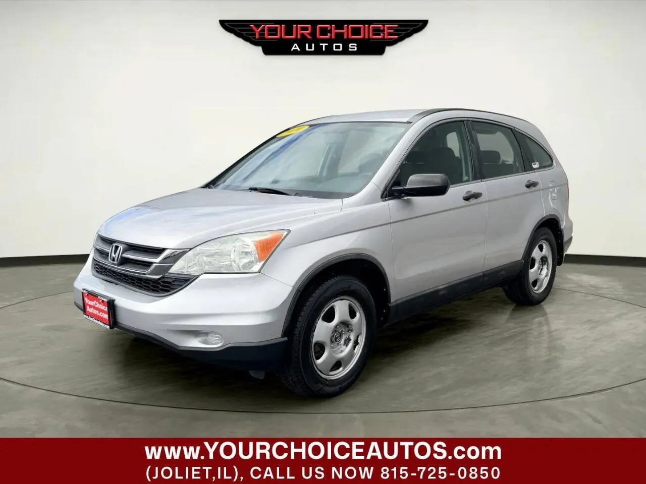 Silver 2010 Honda CR-V LX for sale in Joliet, IL