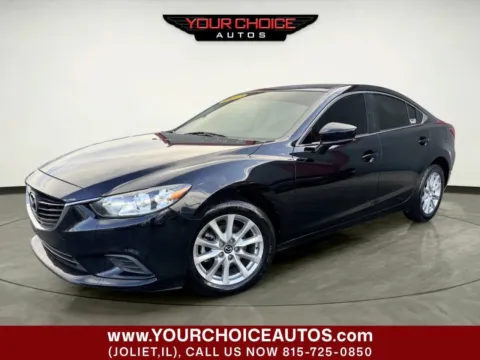 Black 2017 Mazda Mazda6 Sport for sale in Joliet, IL
