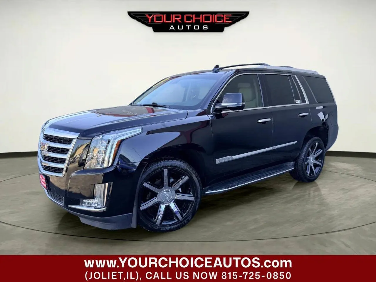 Black 2016 Cadillac Escalade Luxury Collection for sale in Joliet, IL
