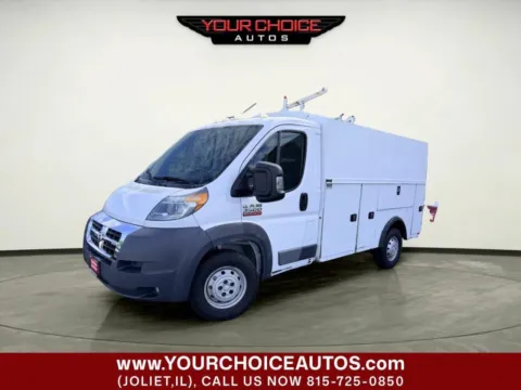 White 2017 Ram ProMaster Cutaway 3500 2dr Commercial/Cutaway/Chassis 136 in. WB for sale in Joliet, IL