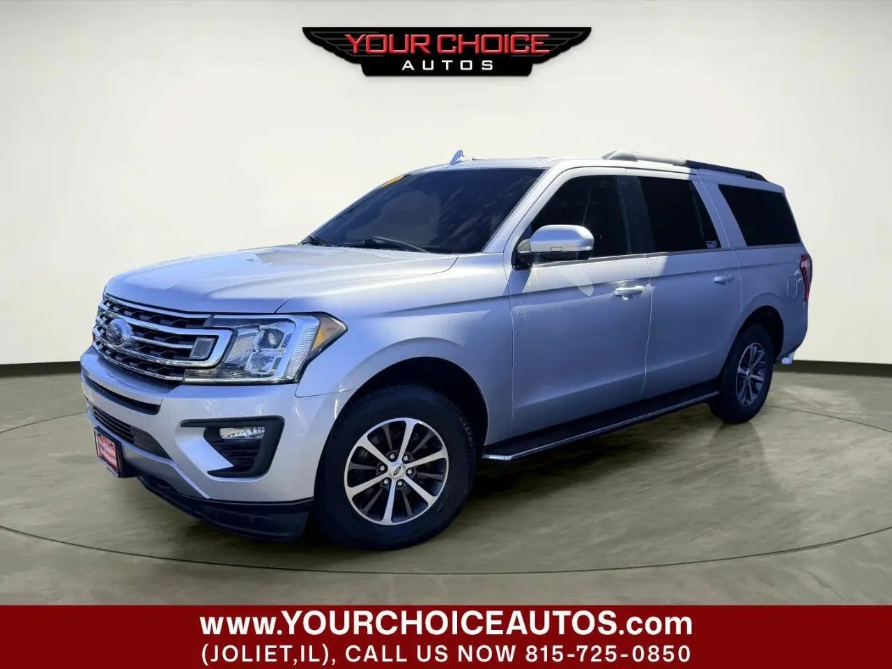 Silver 2018 Ford Expedition Max XLT for sale in Joliet, IL