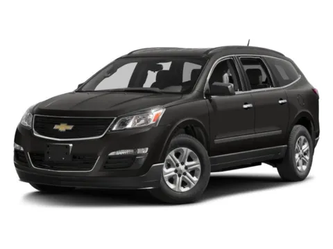 Silver 2017 Chevrolet Traverse LS for sale in Joliet, IL