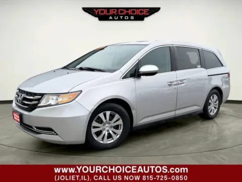 Silver 2015 Honda Odyssey EX-L for sale in Joliet, IL