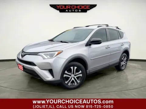 Silver 2017 Toyota RAV4 LE for sale in Joliet, IL