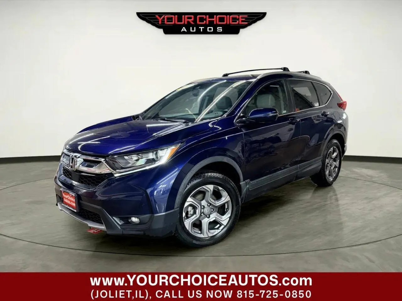 Blue 2018 Honda CR-V EX-L for sale in Joliet, IL