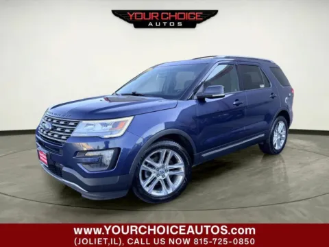 Blue 2016 Ford Explorer XLT for sale in Joliet, IL